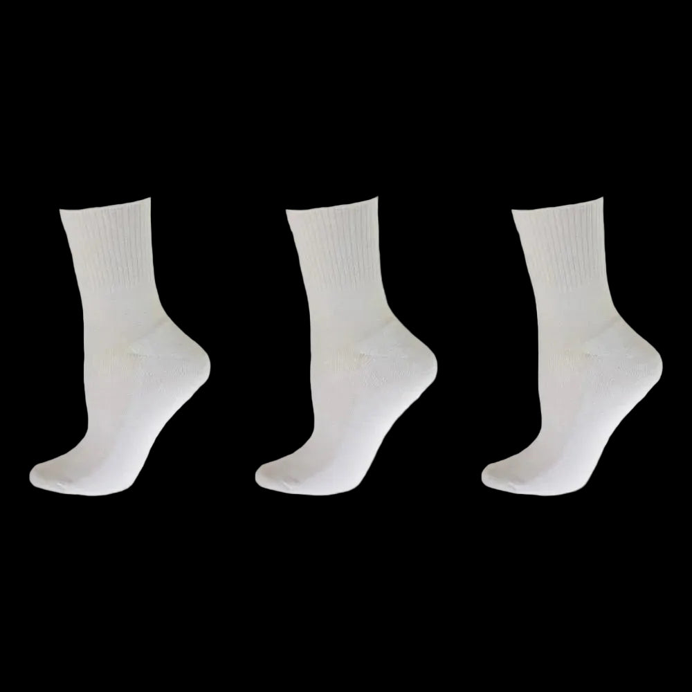 Diabetic/Arthritic Cushioned Cotton Ankle Socks 3 Pack Women Socks - Wear Sierra