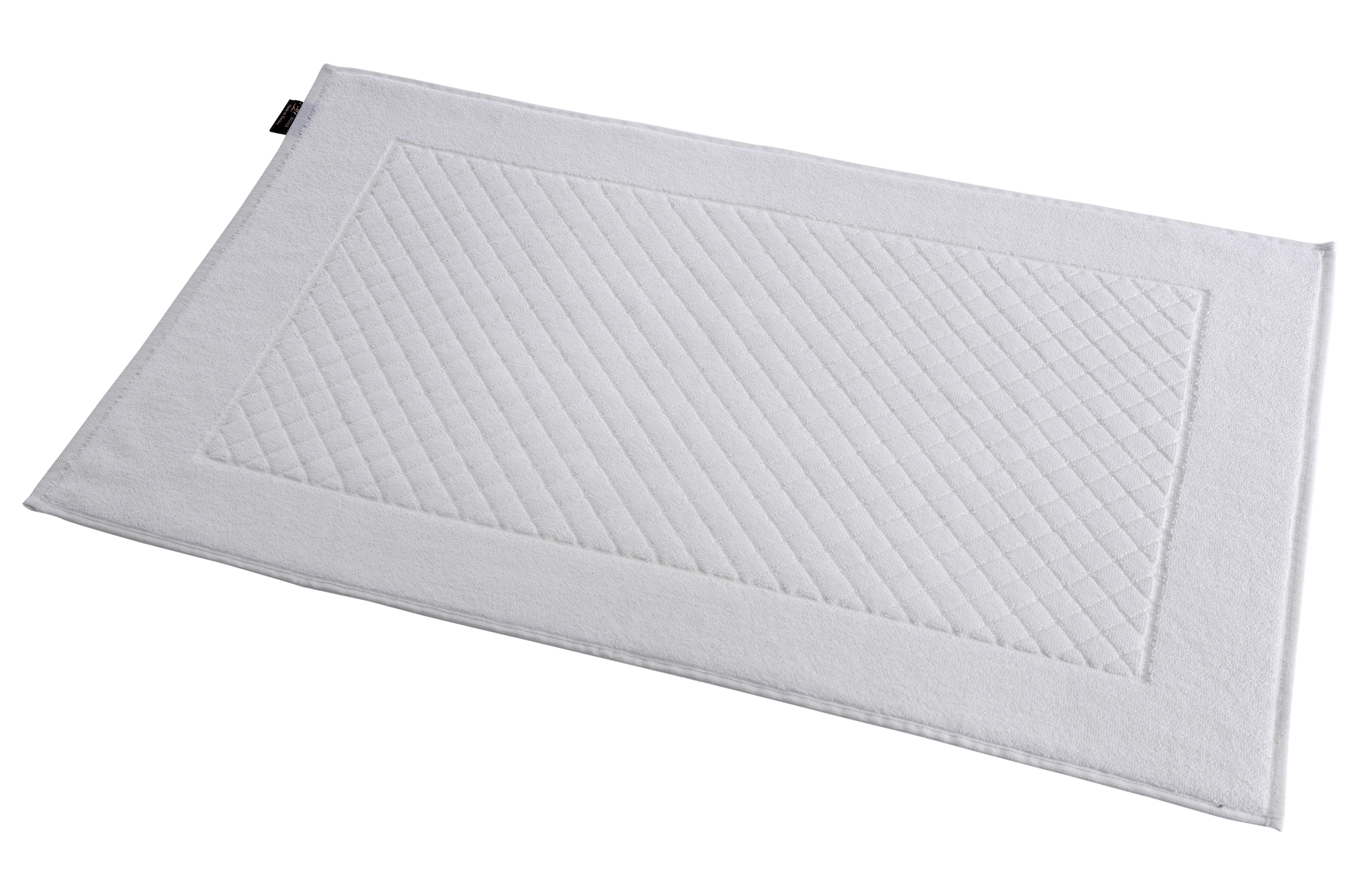 Luxury Hotel Style Ultra Soft Turkish Cotton Bath Mats - 2 Pack Oversized 20" x 30" Bathroom Rug, Diamond Pattern