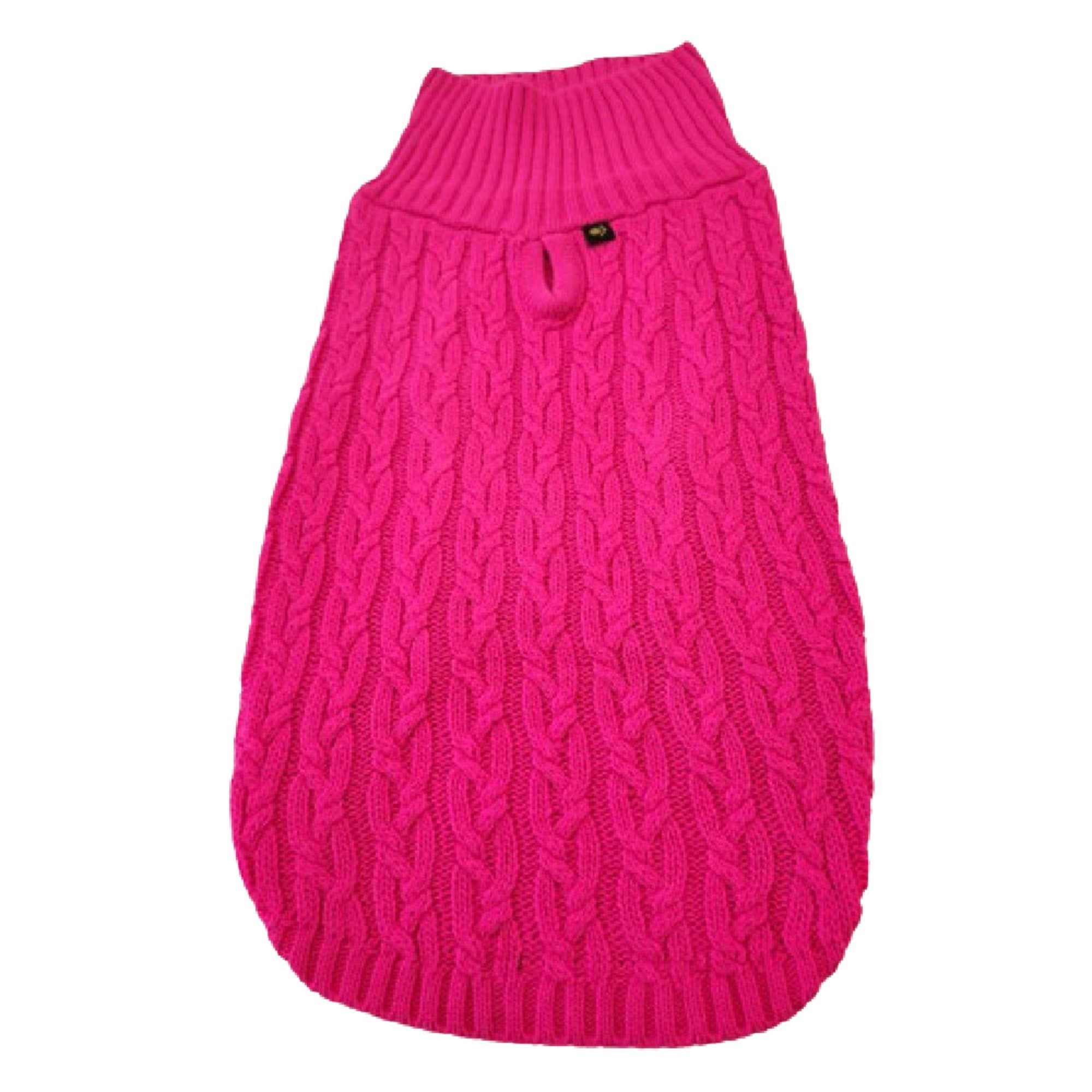 Dog and Cat Colorful Knitted Turtleneck Sweater - Wear Sierra