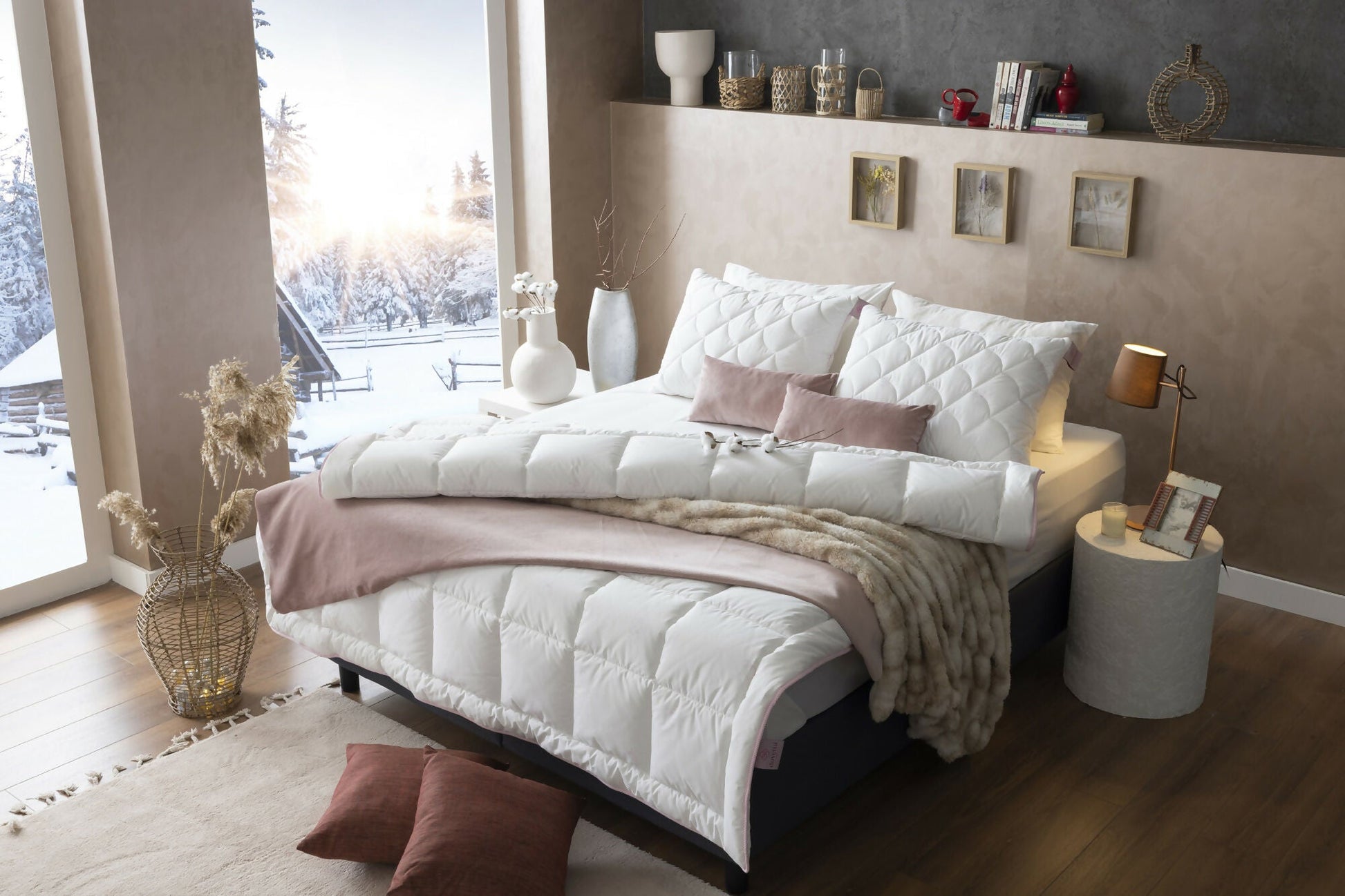 Duvetta Premium Turkish Cotton Comforter – 100% Natural, Breathable, All-Season Duvet - Wear Sierra