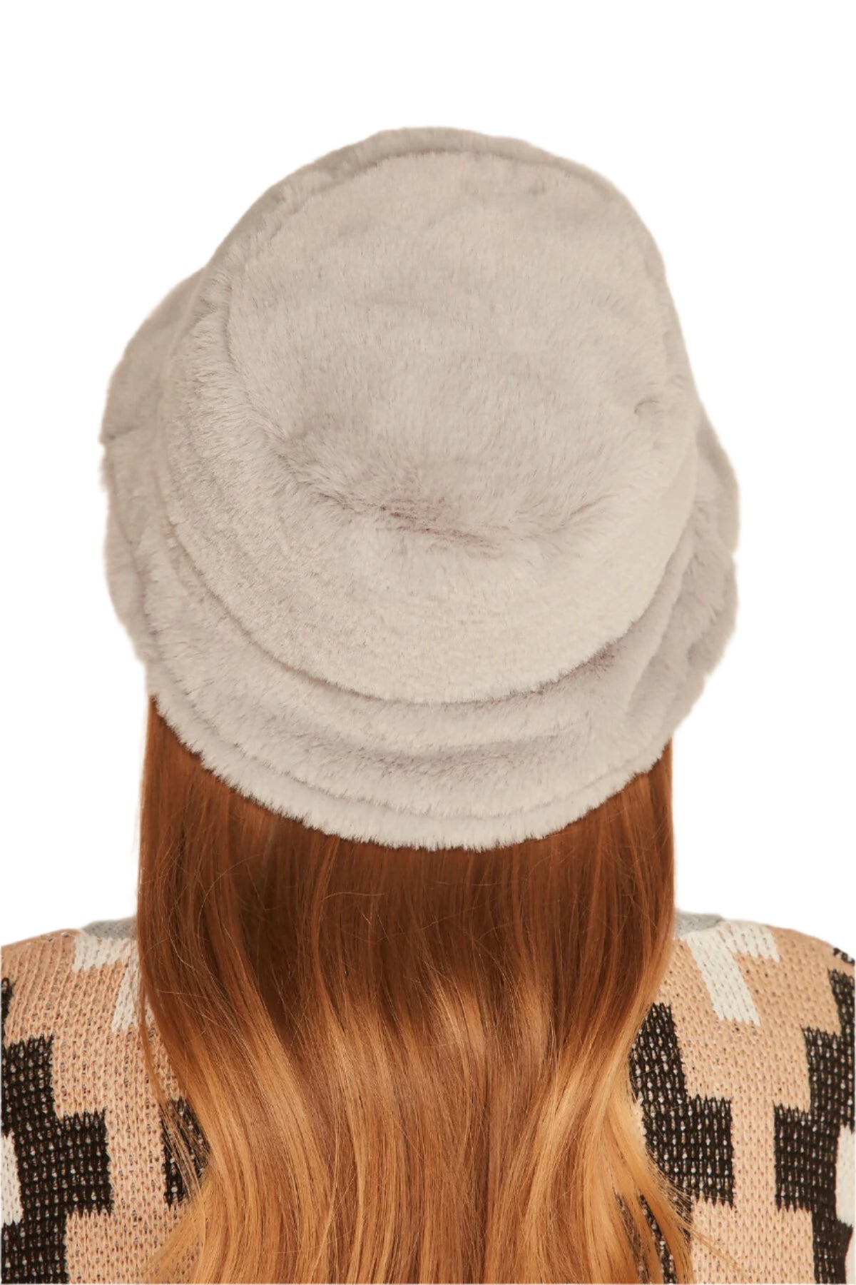 Fuzzy, Plush Bucket Hat for Youth and Teens - Great for Fall & Winter - Wear Sierra
