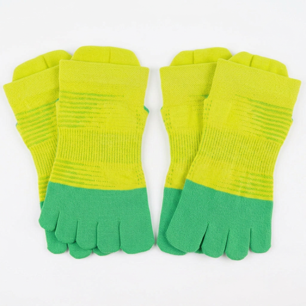 Performance Toe Socks for Men & Women with Enhanced Arch Support