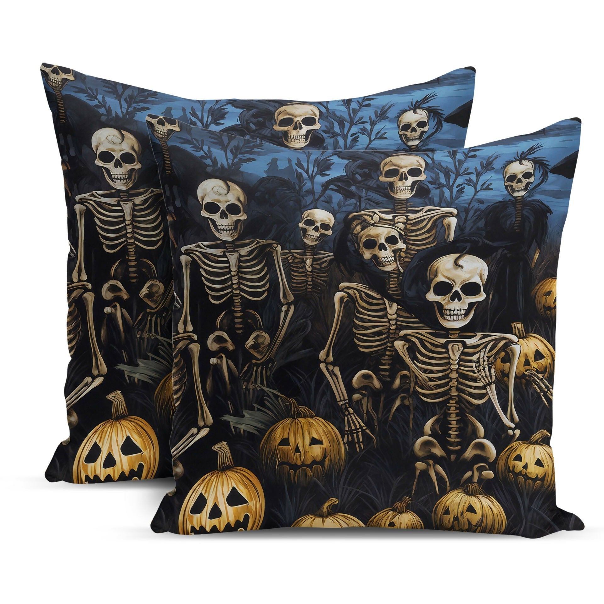 Halloween Themed Pillow Covers – Holiday Dining or Living Room Decoration - Wear Sierra