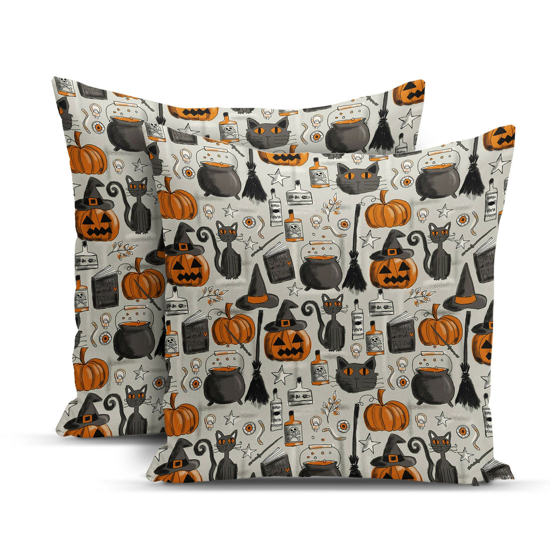 Halloween Themed Pillow Covers – Holiday Dining or Living Room Decoration - Wear Sierra