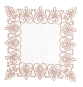 Angel Whisper Napkin Set, Lace & Tulle Napkin Set, Nightstand, Dresser or Mantle Decoration - 2pc Set - Wear Sierra