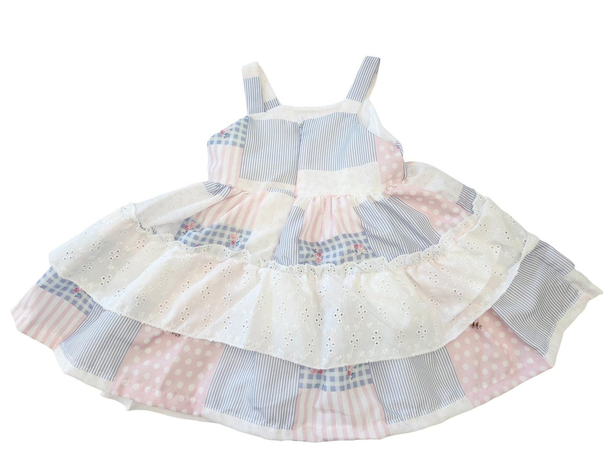 Infant and Toddler Girl's Sundress and Crop Jean Jacket 2-Piece Adorable Outfit - Wear Sierra