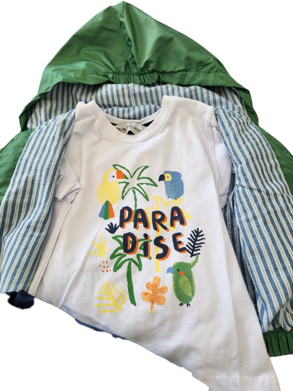 Infant and Toddler Hoodie Windbreaker 3-Piece Casual Wear - Great for Fall Weather - Wear Sierra