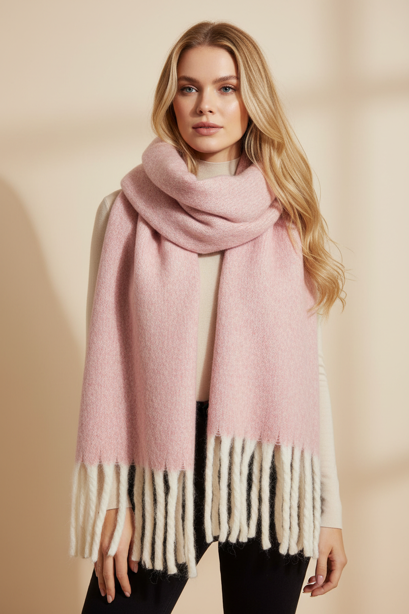Italian Design Oversized Scarf - Soft and Beautiful Winter Wear
