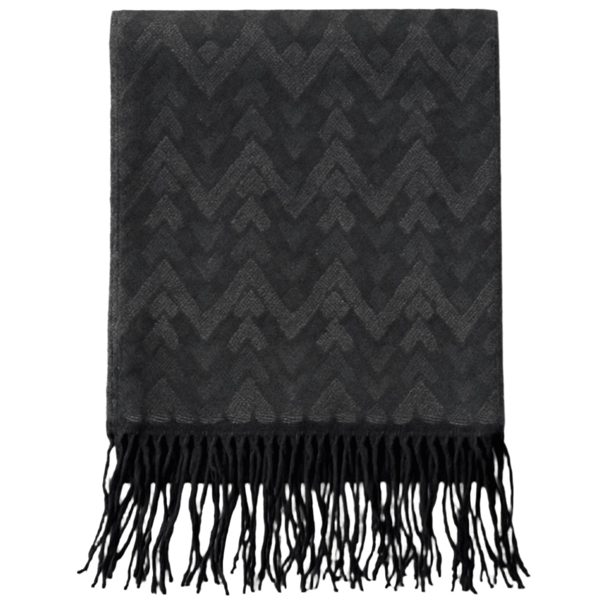 Italian Inspired Scarf for Men Double-Sided Classic Herringbone Pattern Perfect for Gifting! - Wear Sierra