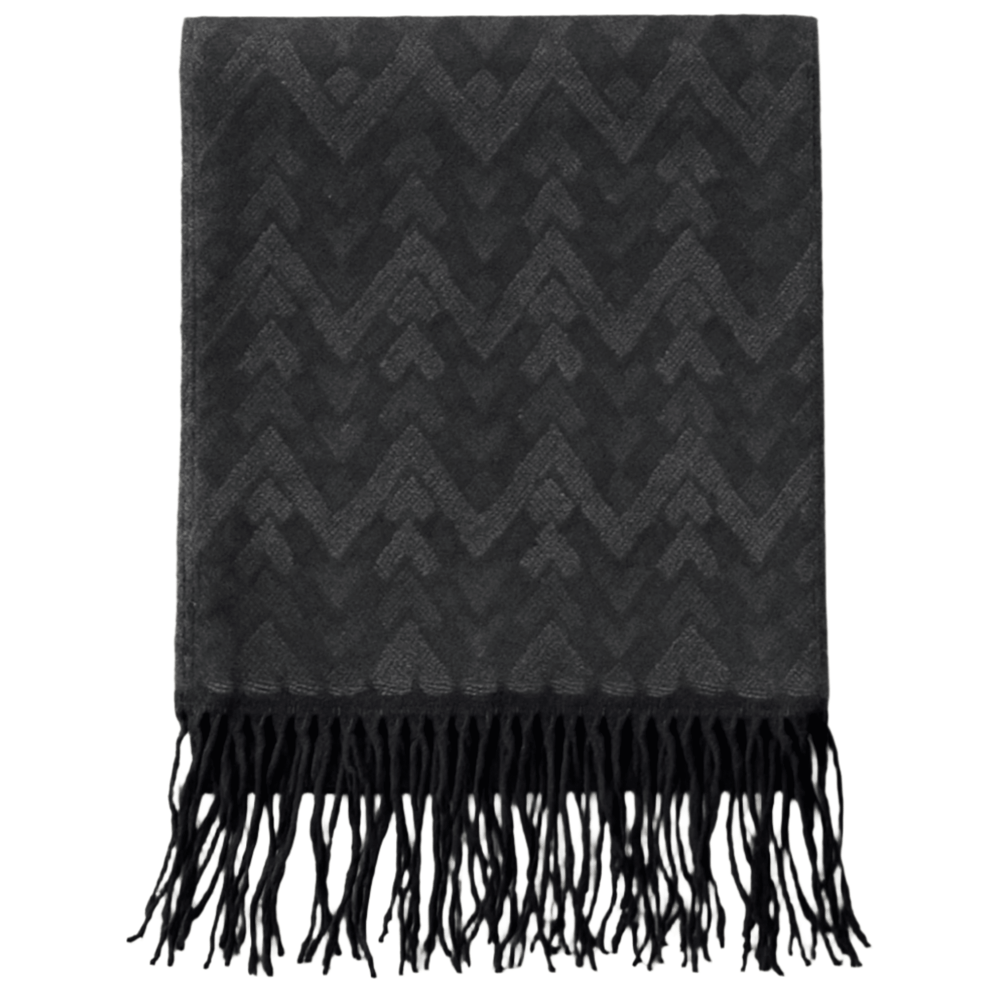 Italian Inspired Scarf for Men Double-Sided Classic Herringbone Pattern Perfect for Gifting! - Wear Sierra