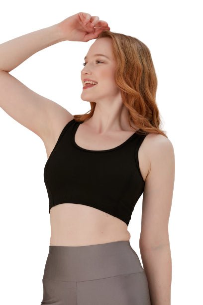 Juniors' and Women's Unlined Sports Top Activewear, Comfortable Soft Bra for Yoga, Walking, Sports - Wear Sierra
