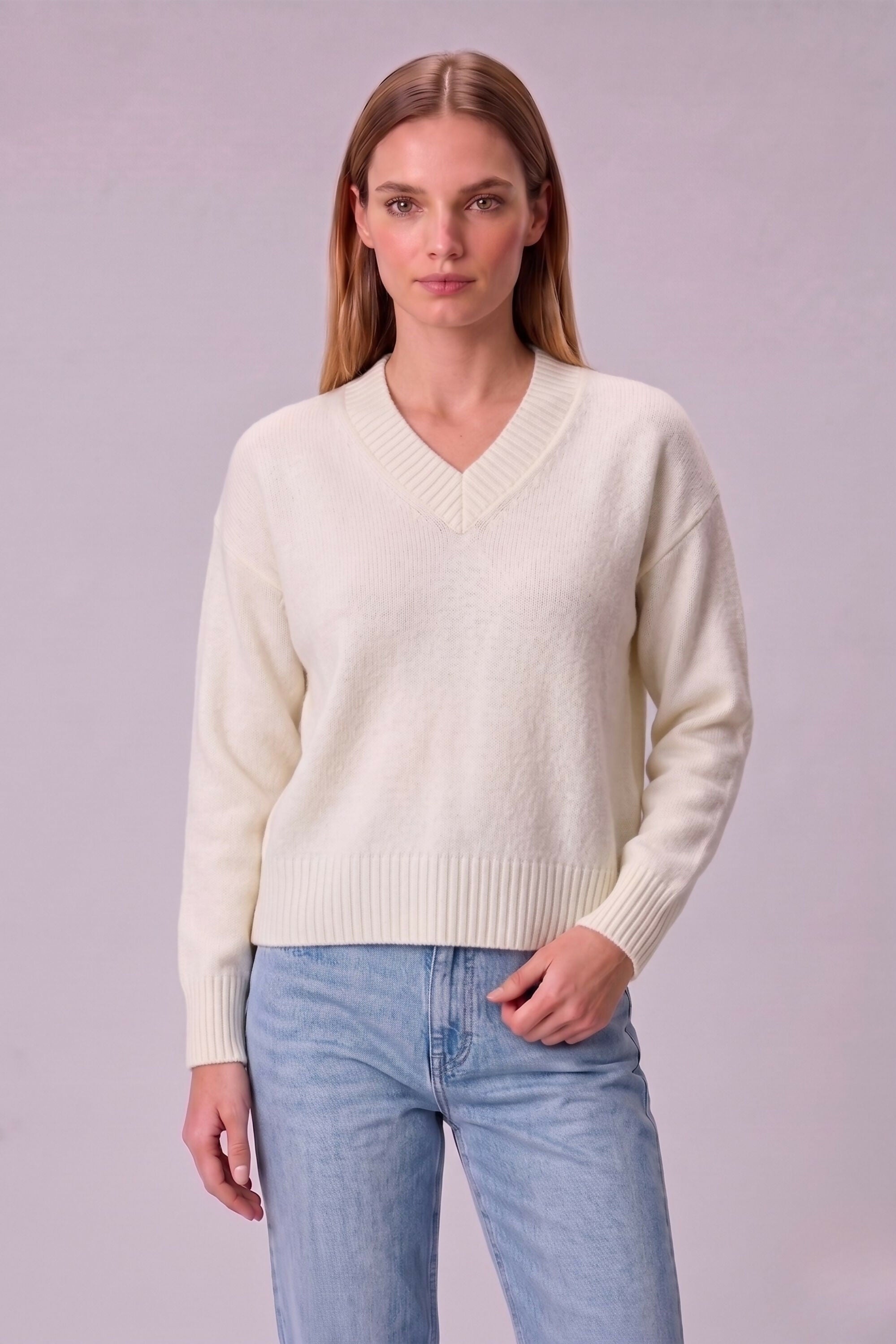 Women's V-Neck Sweater
