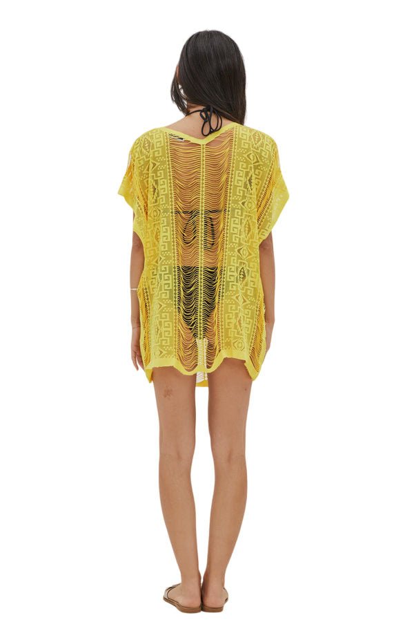 Ladies Beachwear - Pool Cover Up, Fun Summer Dress Swimsuit Coverups, Stylish, Lightweight, and Breathable Swimwear Accessories - Wear Sierra