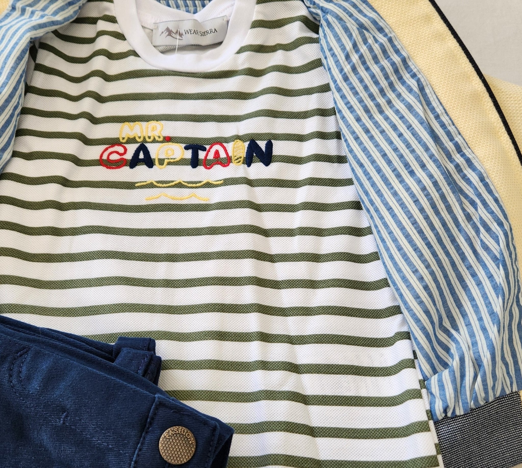 Little Boy & Toddler 3-Piece Casual Outfit - Jacket, T-Shirt & Jeans - Wear Sierra