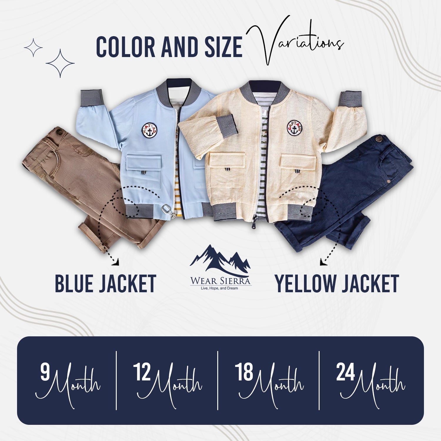Little Boy & Toddler 3-Piece Casual Outfit - Jacket, T-Shirt & Jeans - Wear Sierra