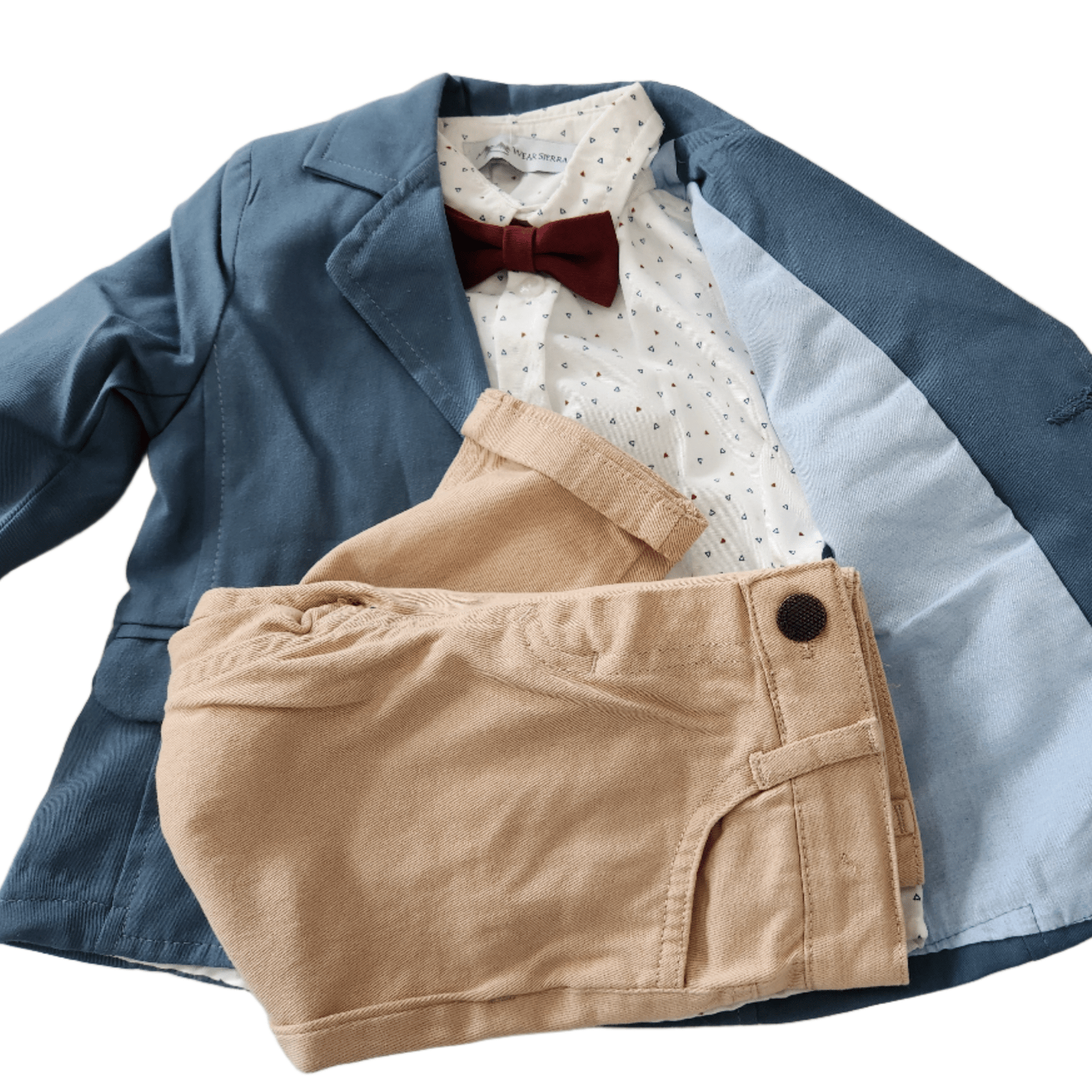 Little Boy & Toddler Boy's 3-Piece Suit with Fully Lined Jacket, Pants and Button Up Shirt - Wear Sierra