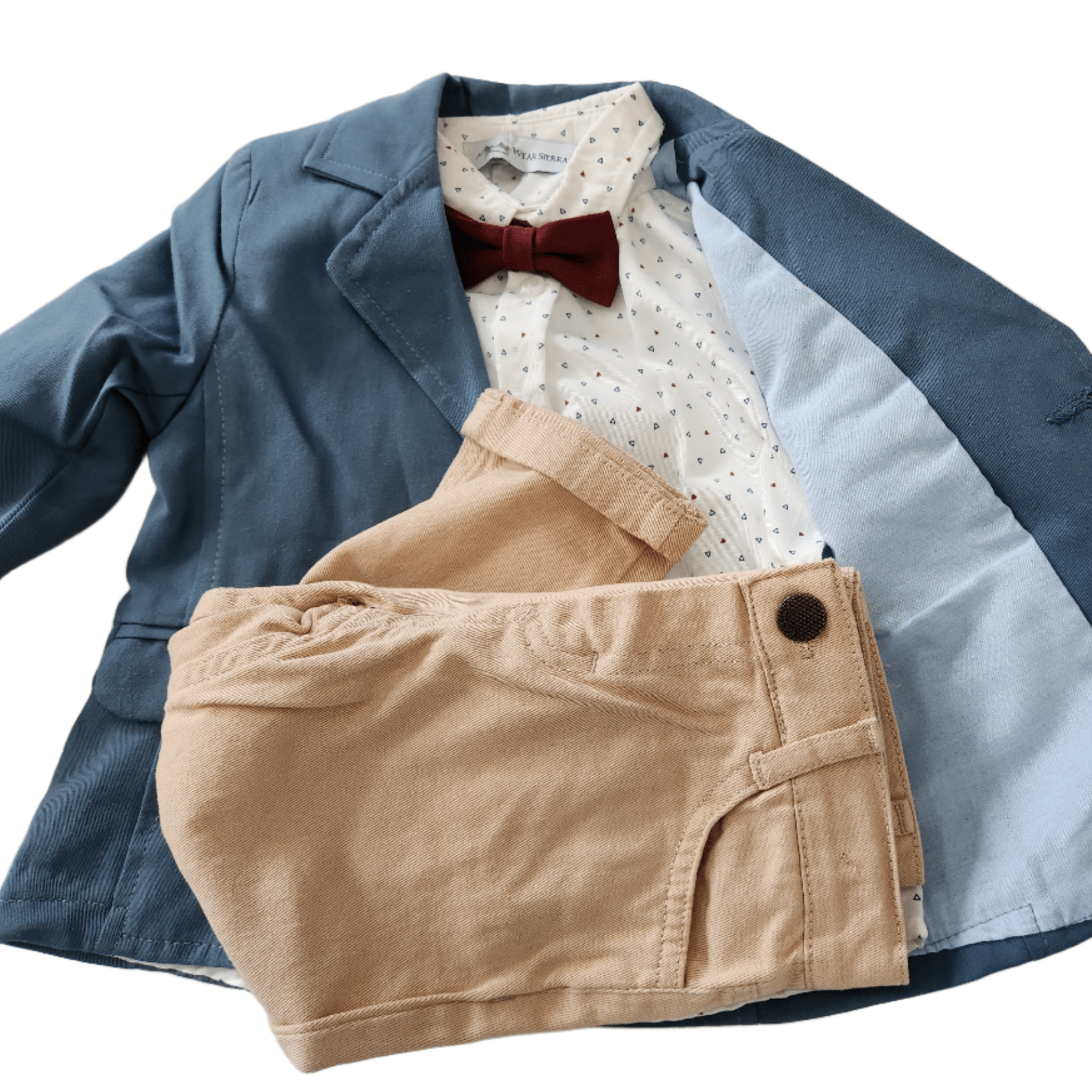 Little Boy & Toddler Boy's 3-Piece Suit with Fully Lined Jacket, Pants and Button Up Shirt - Wear Sierra