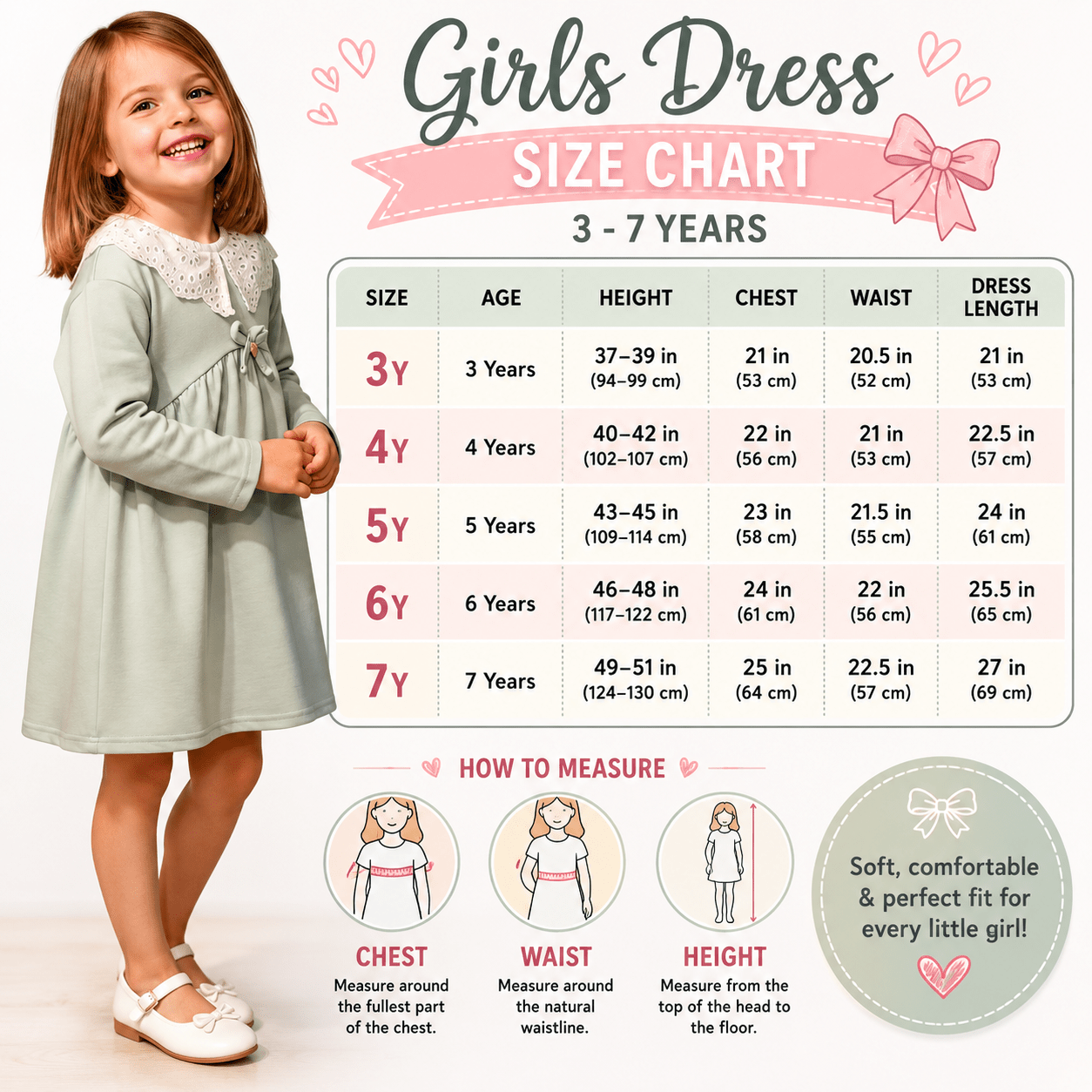 Wear Sierra Eyelet Lace Collar Dress for Little Girls in Combed Cotton, Girl's, Size: 3, Purple
