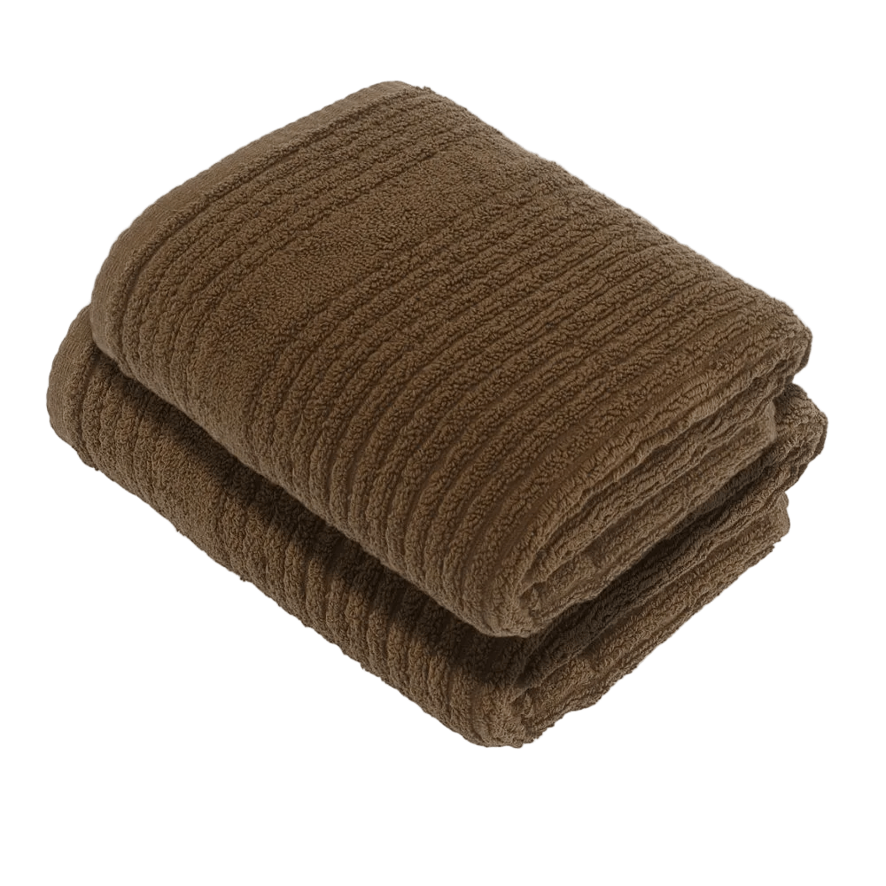 Luxury Turkish Bath Towels, 100% Turkish Cotton, Quick Drying, High Absorbency, Ultra Soft Towels For Home and Bath, Oversized 30"W x 55"L 2-Piece Plush Bath Towels, Rialto Style - Wear Sierra