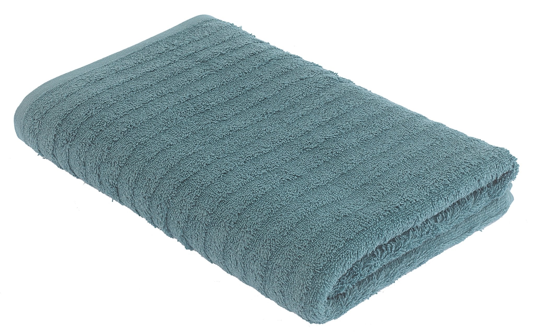 Luxury Turkish Bath Towels, 100% Turkish Cotton, Quick Drying, High Absorbency, Ultra Soft Towels For Home and Bath, Oversized 30"W x 55"L 2-Piece Plush Bath Towels, Stairs Design - Wear Sierra