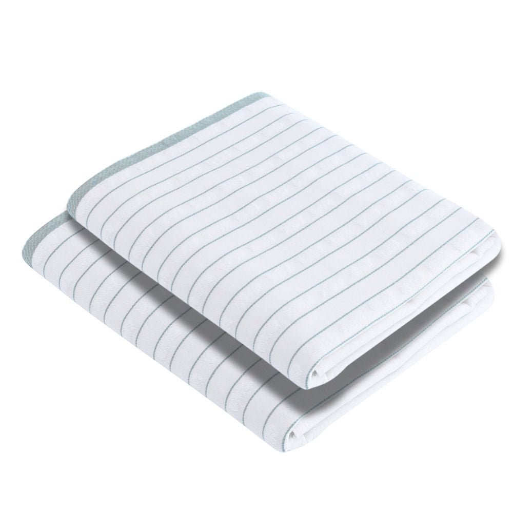 Luxury Turkish Bath Towels, 100% Turkish Cotton, Quick Drying, High Absorbency, Ultra Soft Towels For Home and Bath, Oversized 40"W x 60"L 2-Piece Bath Sheet Joyfull Style - Wear Sierra