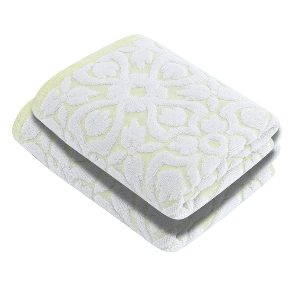 Luxury Turkish Hand Towels 100% Turkish Cotton, Quick Drying, High Absorbency, Ultra Soft Towels For Home and Bath, Oversized 20"W x 30"L 2-Piece Hand Towels, Bloom Style - Wear Sierra