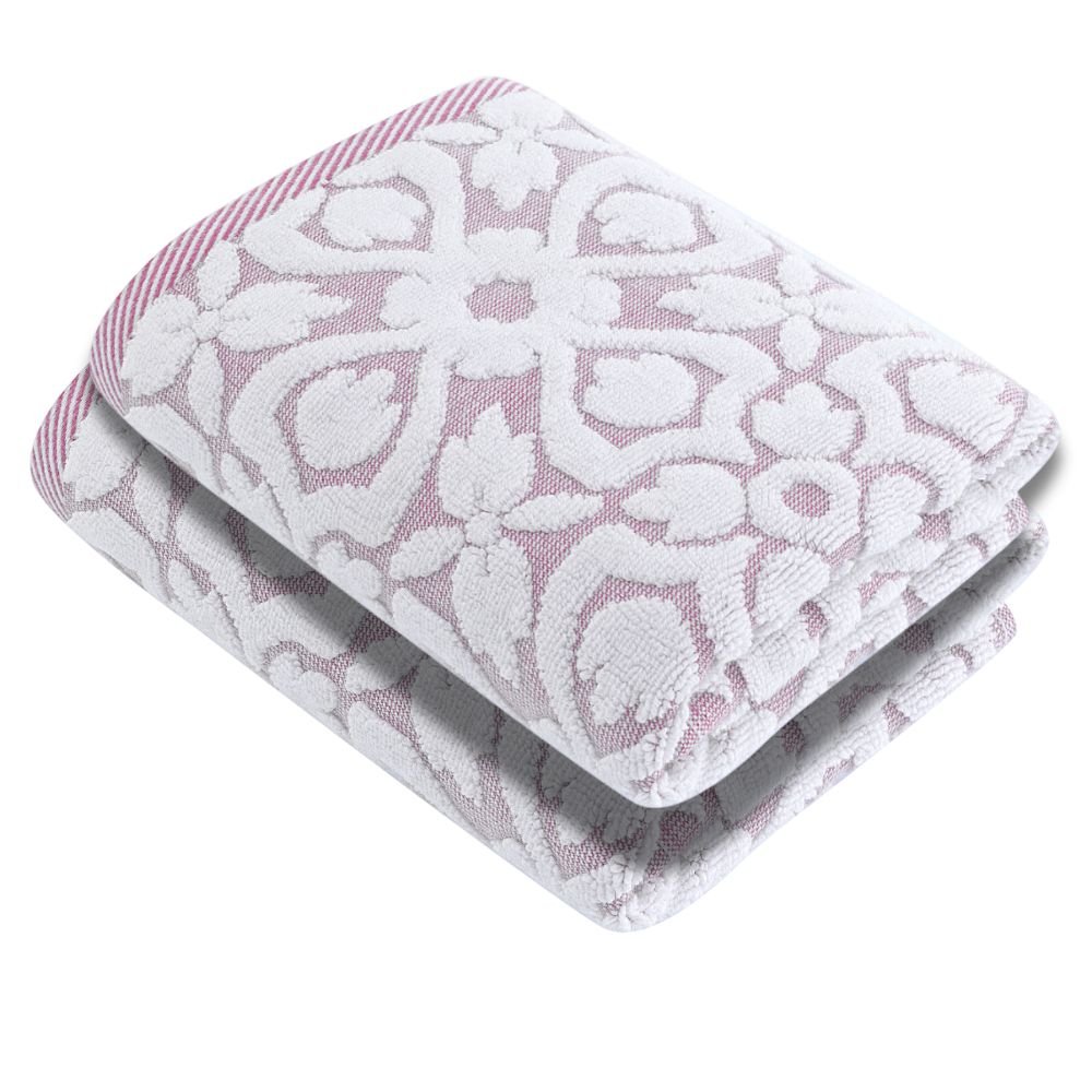 Luxury Turkish Hand Towels 100% Turkish Cotton, Quick Drying, High Absorbency, Ultra Soft Towels For Home and Bath, Oversized 20"W x 30"L 2-Piece Hand Towels, Bloom Style - Wear Sierra
