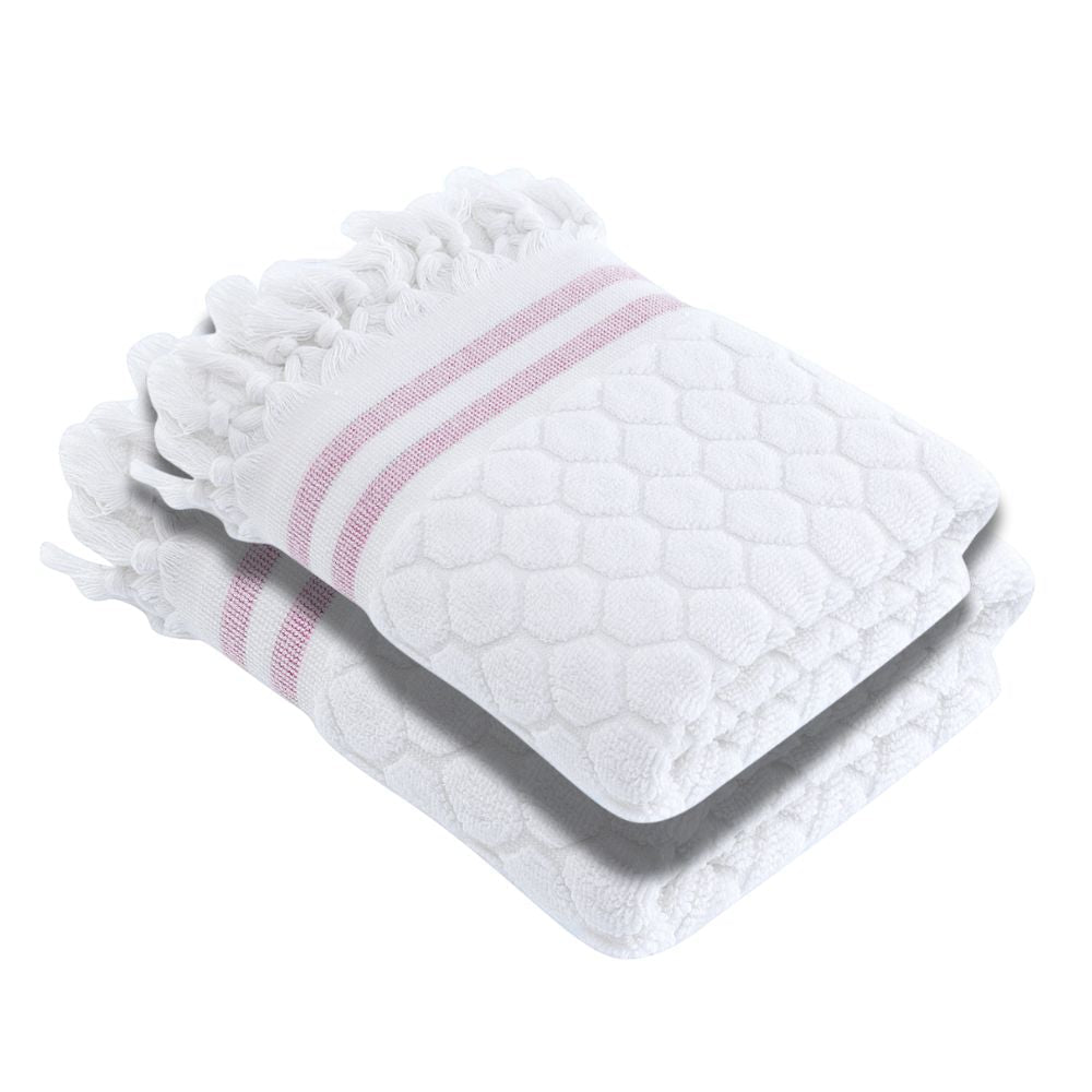Luxury Turkish Hand Towels- Anatolia Style, 100% Turkish Cotton, Quick Drying, High Absorbency, Ultra Soft Towels For Home and Bath, Oversized 20"W x 30"L 2-Piece Hand Towels - Wear Sierra