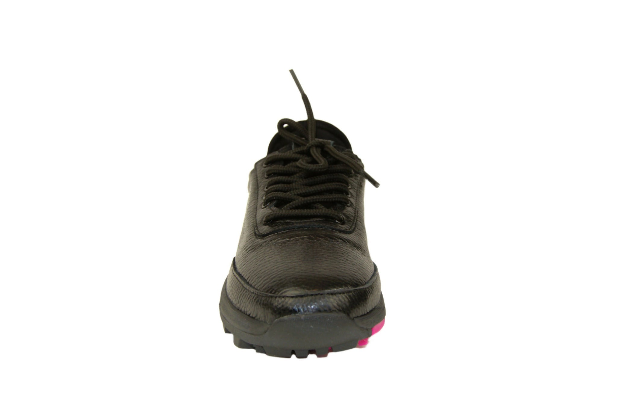 Lynx - Deerskin Women's Golf Shoes in Black and Pink - Wear Sierra