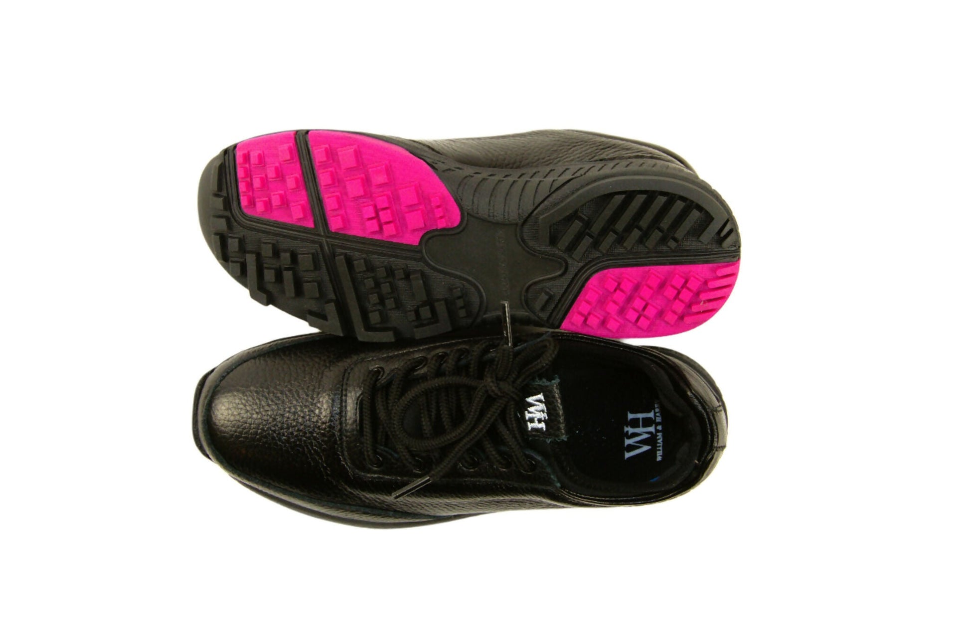 Lynx - Deerskin Women's Golf Shoes in Black and Pink - Wear Sierra