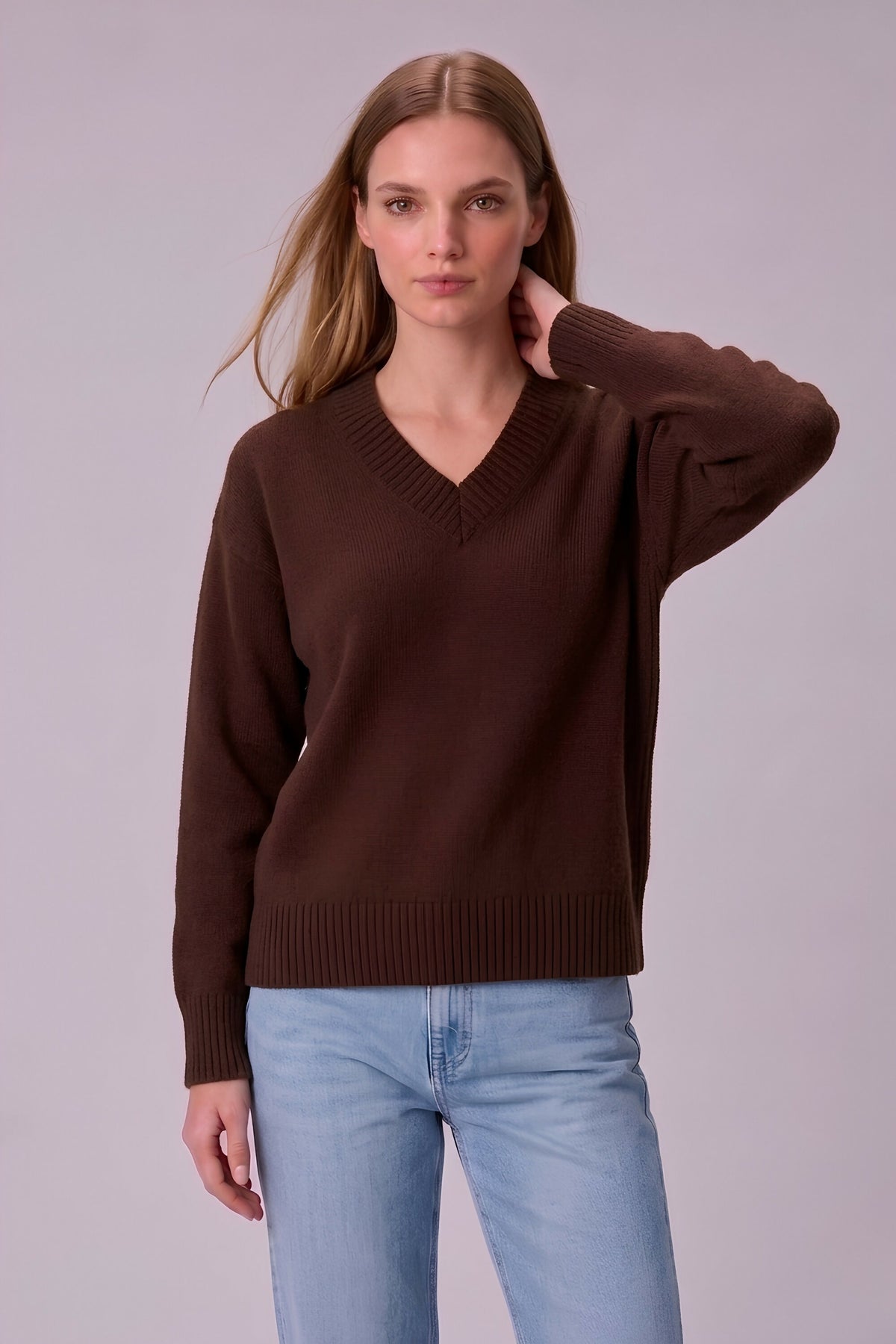 Women's V-Neck Sweater