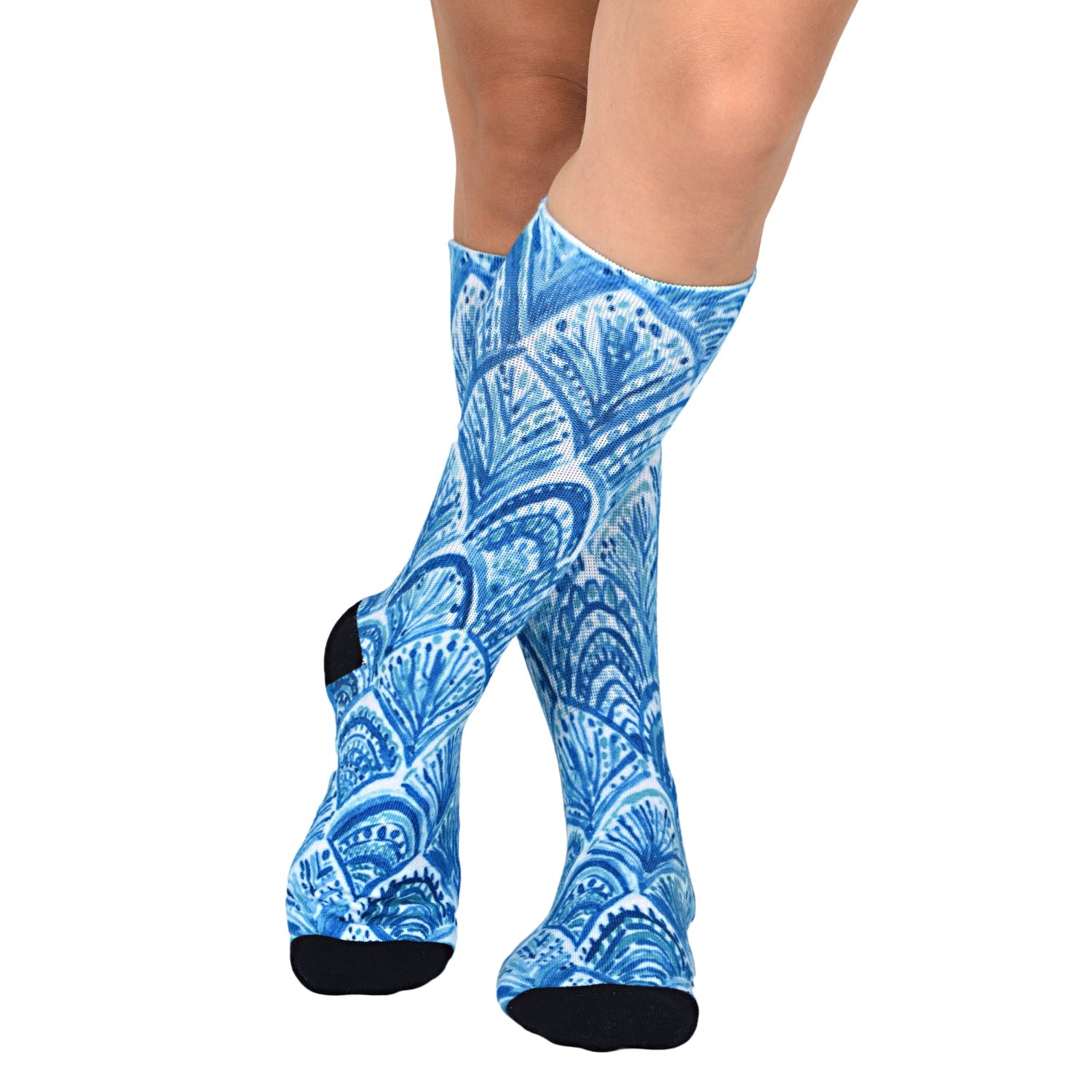 Men & Women's CoolMax Knee-High Socks, Nature Inspired Collection for Men & Women Eco-Friendly Knee High Socks - Wear Sierra