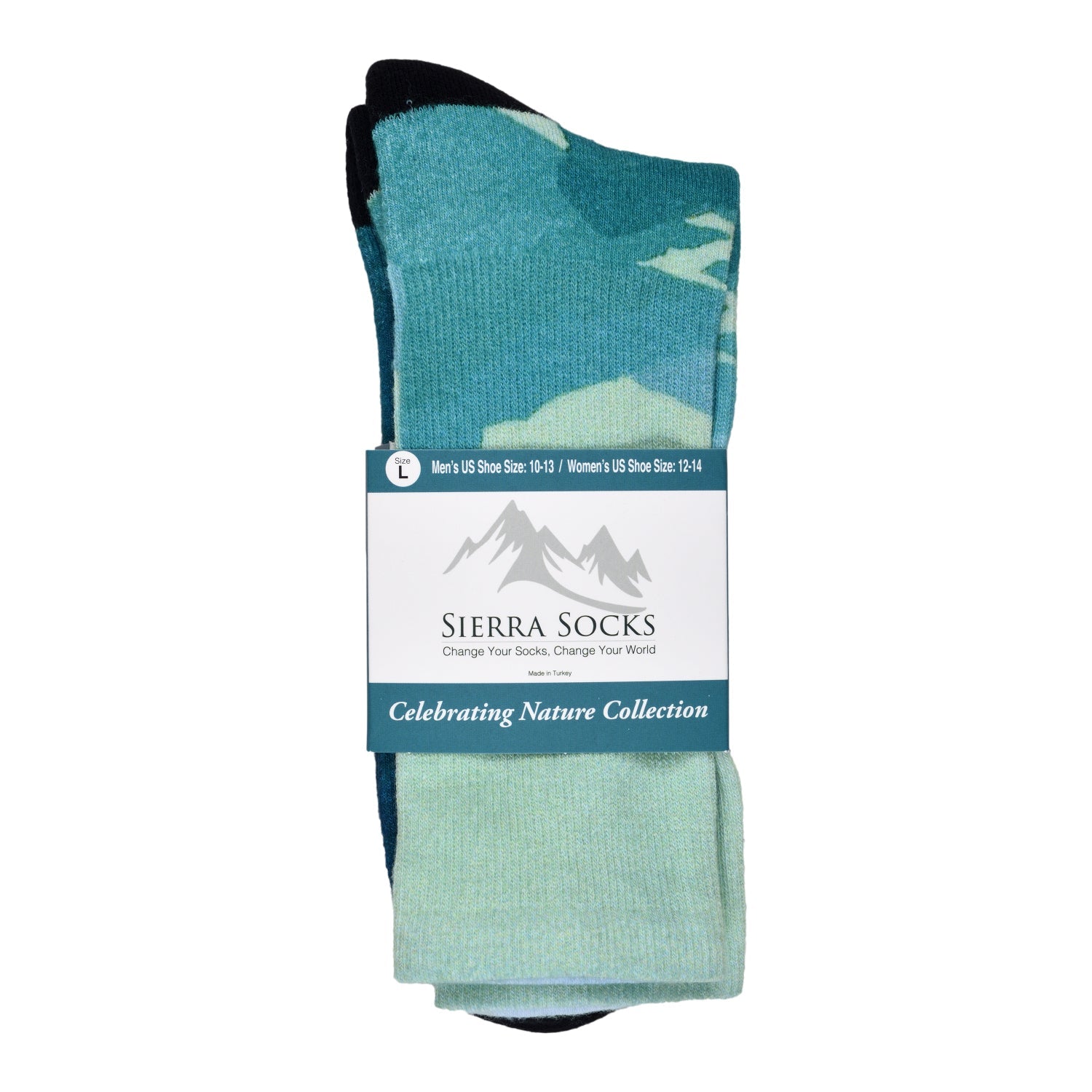 Men & Women's CoolMax Knee-High Socks, Nature Inspired Collection for Men & Women Eco-Friendly Knee High Socks - Wear Sierra
