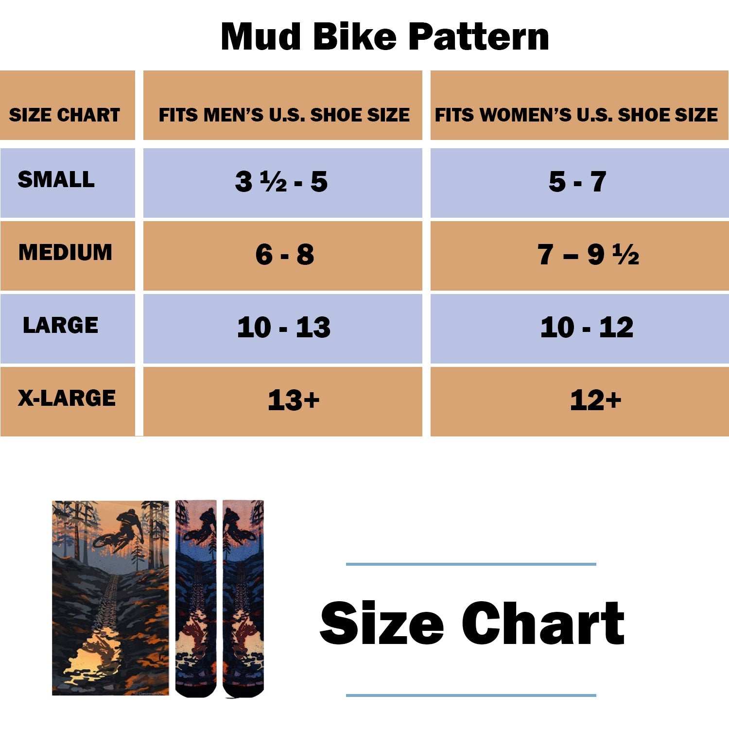 Men & Women's CoolMax Knee-High Socks, Nature Inspired Collection for Men & Women Eco-Friendly Knee High Socks - Wear Sierra