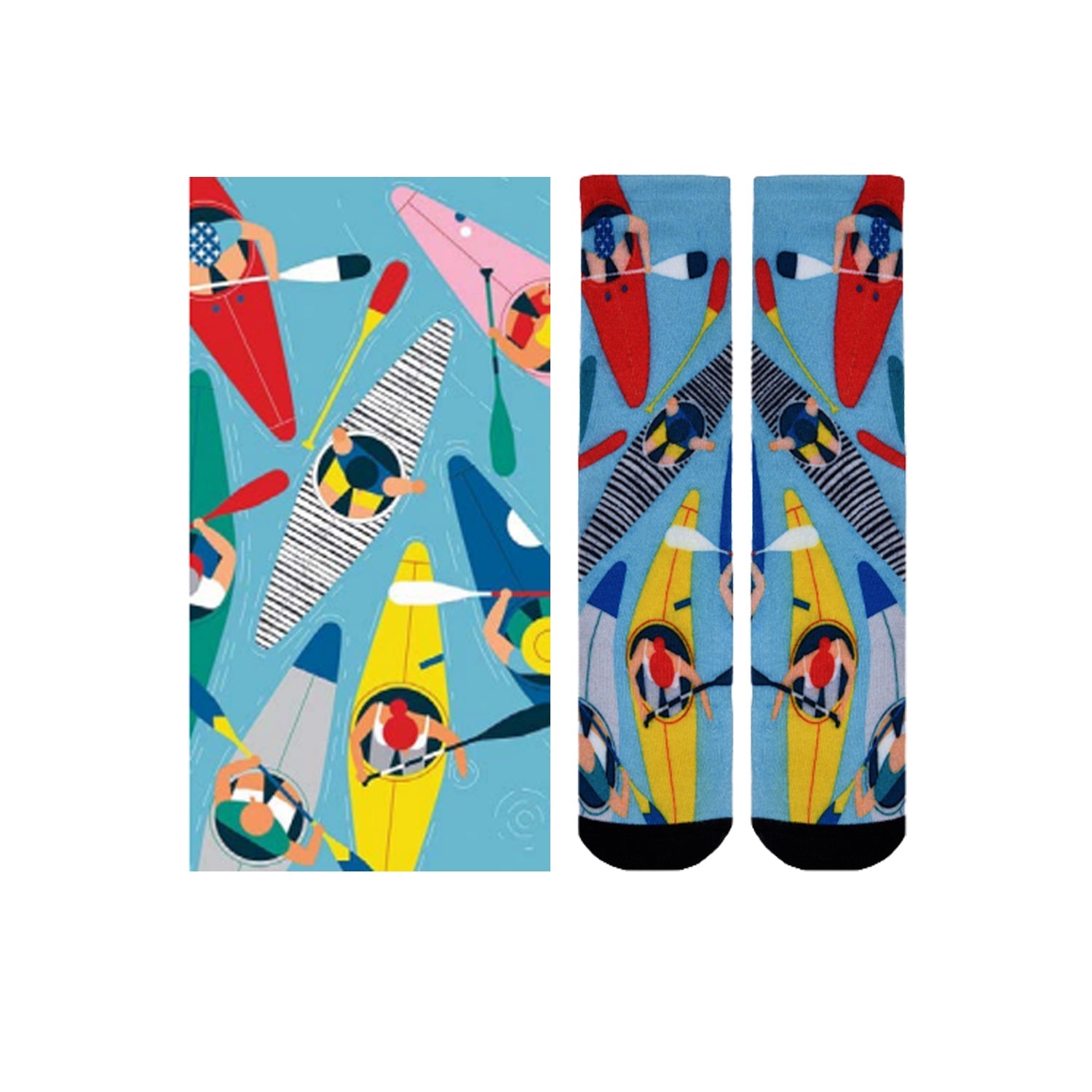 Men & Women's CoolMax Knee-High Socks, Nature Inspired Collection for Men & Women Eco-Friendly Knee High Socks - Wear Sierra