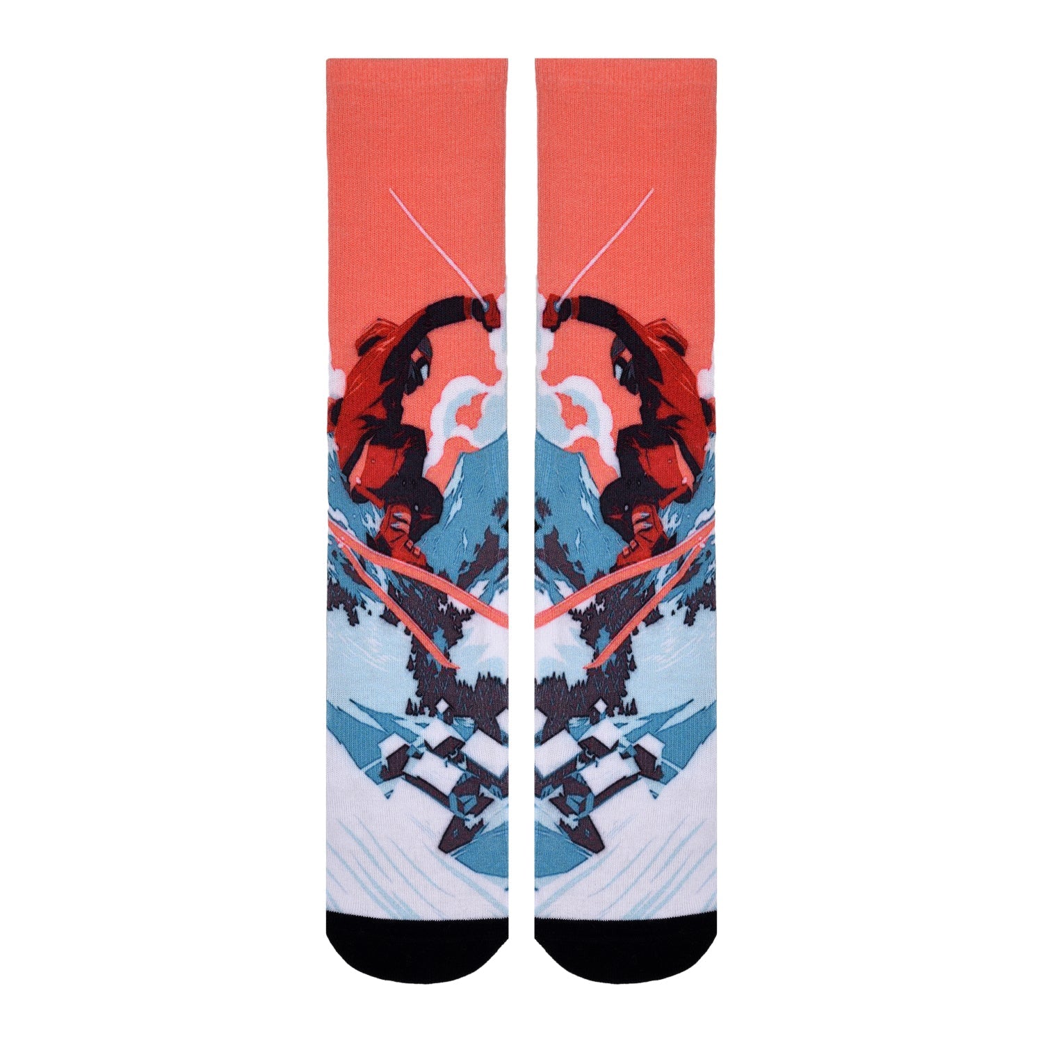 Men & Women's CoolMax Knee-High Socks, Nature Inspired Collection for Men & Women Eco-Friendly Knee High Socks - Wear Sierra