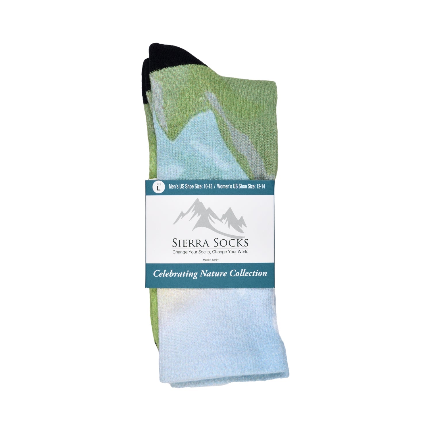 Men & Women's CoolMax Knee-High Socks, Nature Inspired Collection for Men & Women Eco-Friendly Knee High Socks - Wear Sierra