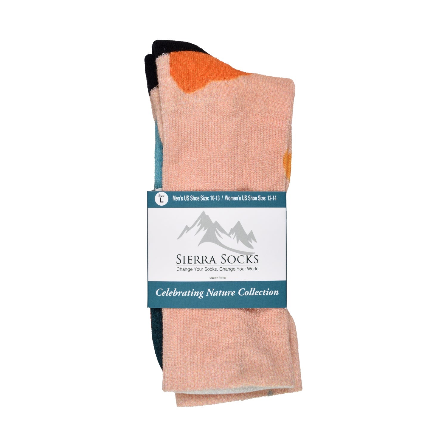 Men & Women's CoolMax Knee-High Socks, Nature Inspired Collection for Men & Women Eco-Friendly Knee High Socks - Wear Sierra