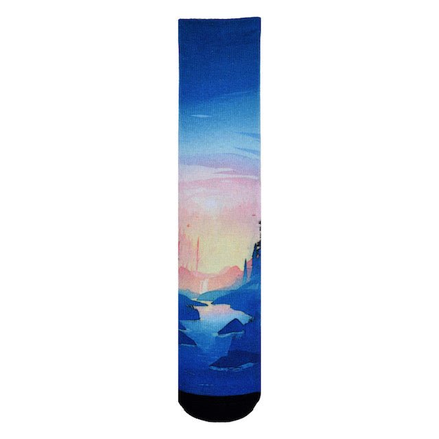 Men & Women's CoolMax Knee-High Socks, Nature Inspired Collection for Men & Women Eco-Friendly Knee High Socks - Wear Sierra