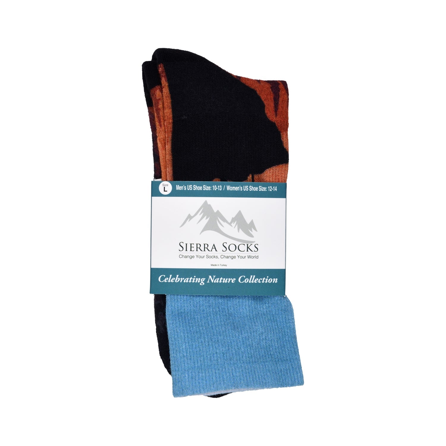 Men & Women's CoolMax Knee-High Socks, Nature Inspired Collection for Men & Women Eco-Friendly Knee High Socks - Wear Sierra