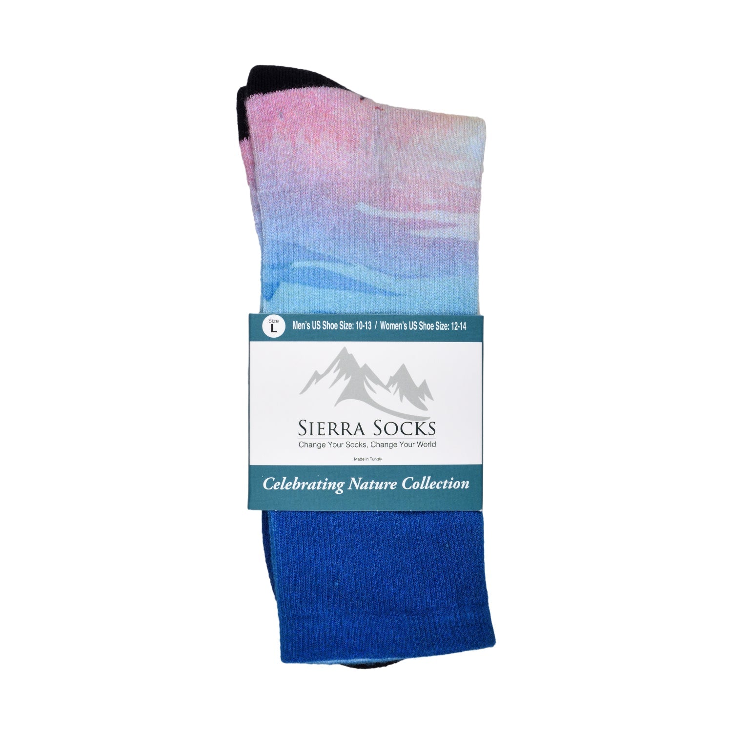 Men & Women's CoolMax Knee-High Socks, Nature Inspired Collection for Men & Women Eco-Friendly Knee High Socks - Wear Sierra