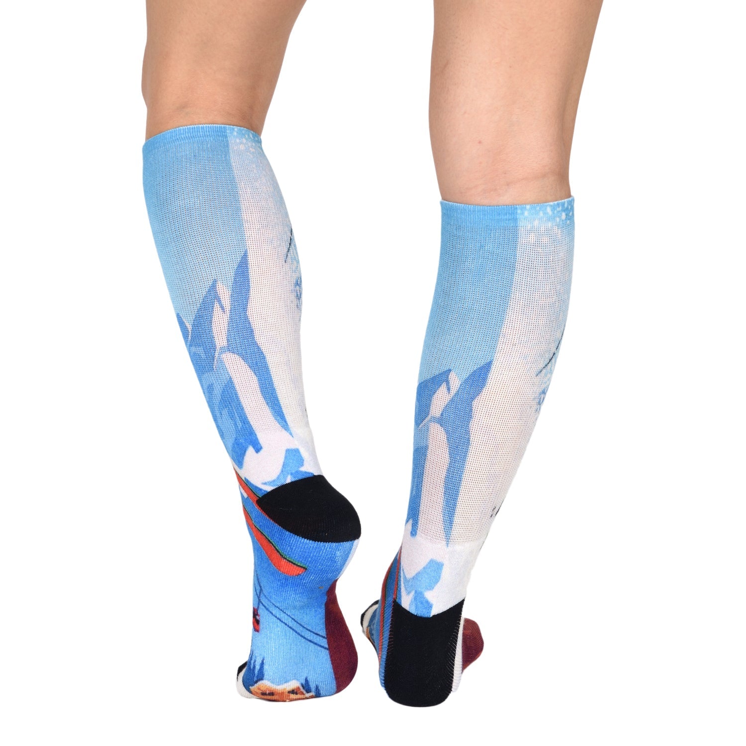 Men & Women's CoolMax Knee-High Socks, Nature Inspired Collection for Men & Women Eco-Friendly Knee High Socks - Wear Sierra