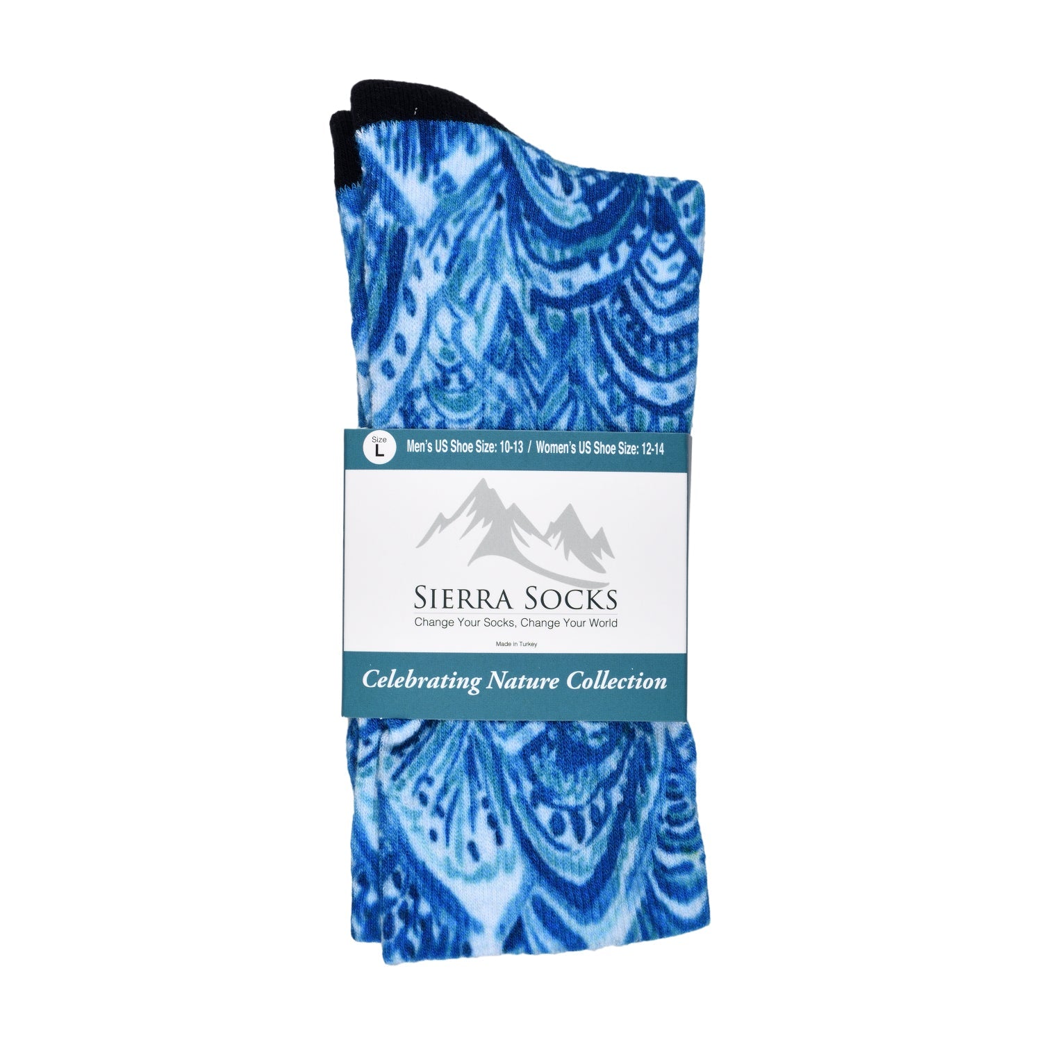 Men & Women's CoolMax Knee-High Socks, Nature Inspired Collection for Men & Women Eco-Friendly Knee High Socks - Wear Sierra