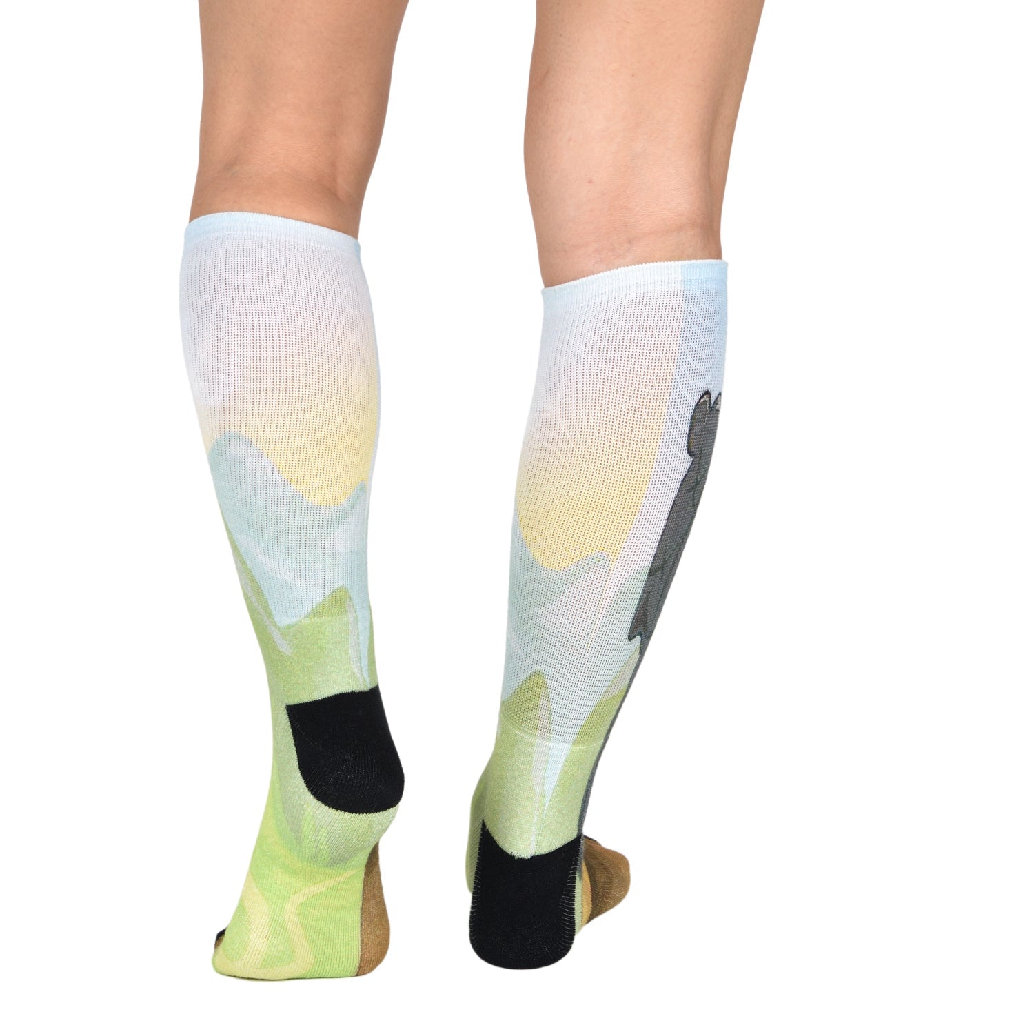 Men & Women's CoolMax Knee-High Socks, Nature Inspired Collection for Men & Women Eco-Friendly Knee High Socks - Wear Sierra