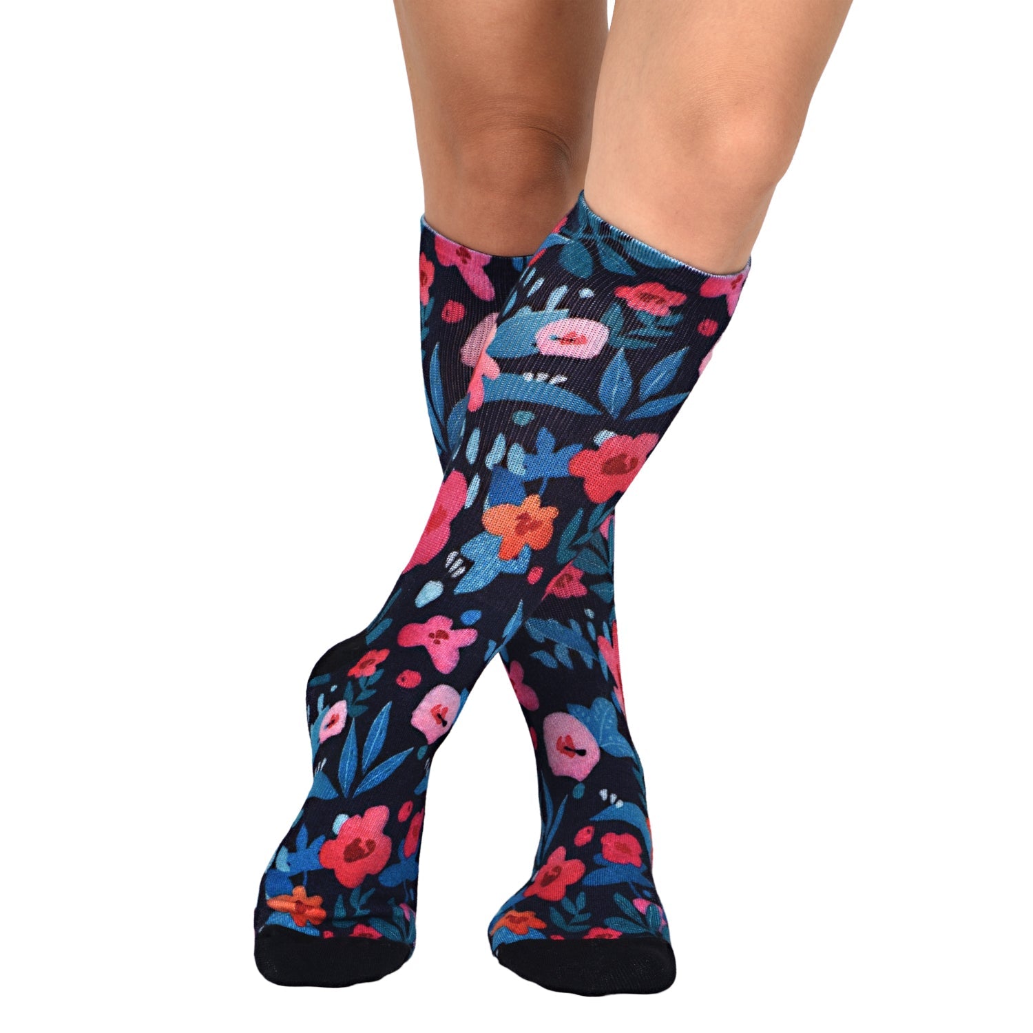 Men & Women's CoolMax Knee-High Socks, Nature Inspired Collection for Men & Women Eco-Friendly Knee High Socks - Wear Sierra