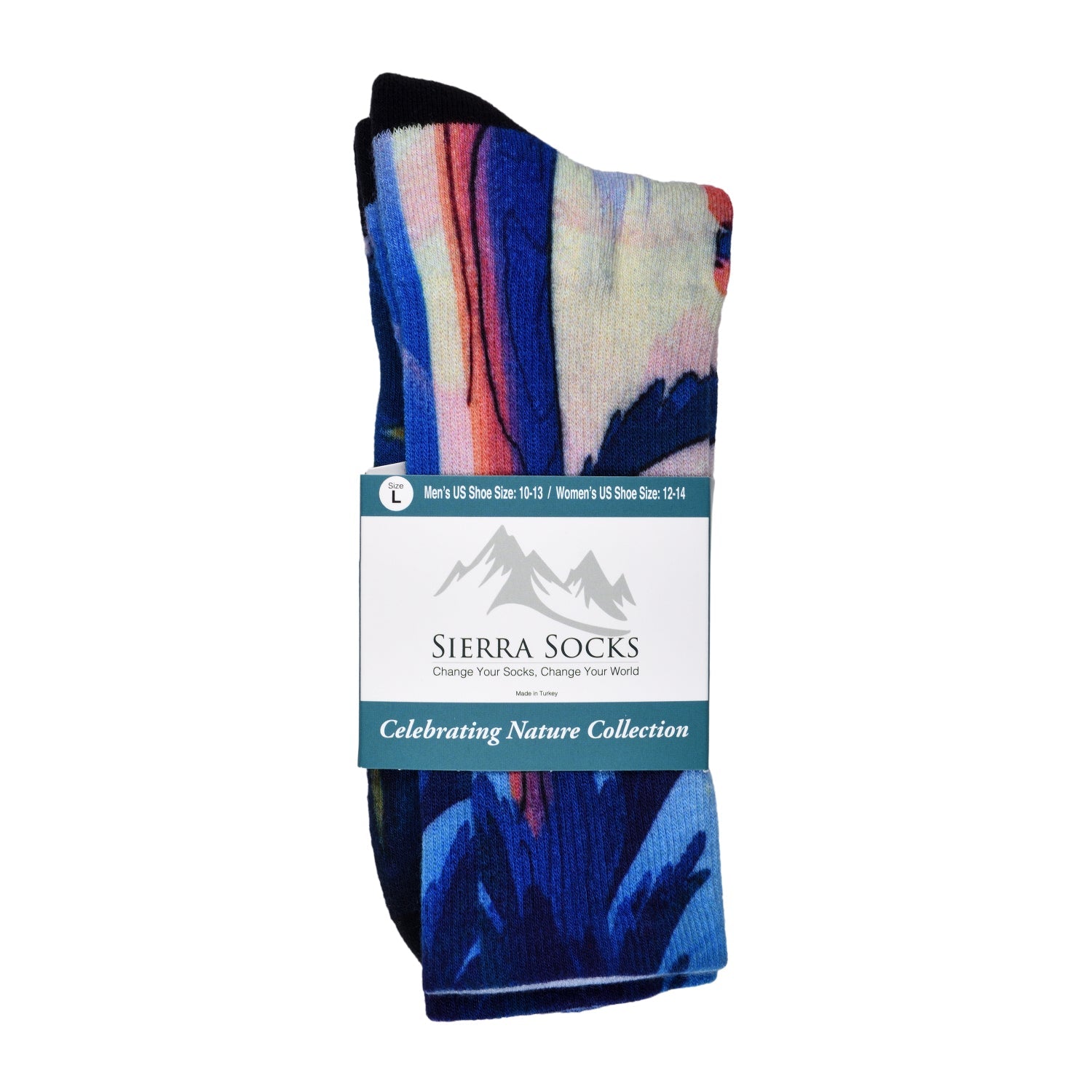 Men & Women's CoolMax Knee-High Socks, Nature Inspired Collection for Men & Women Eco-Friendly Knee High Socks - Wear Sierra