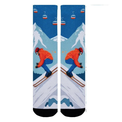 Men & Women's CoolMax Knee-High Socks, Nature Inspired Collection for Men & Women Eco-Friendly Knee High Socks - Wear Sierra