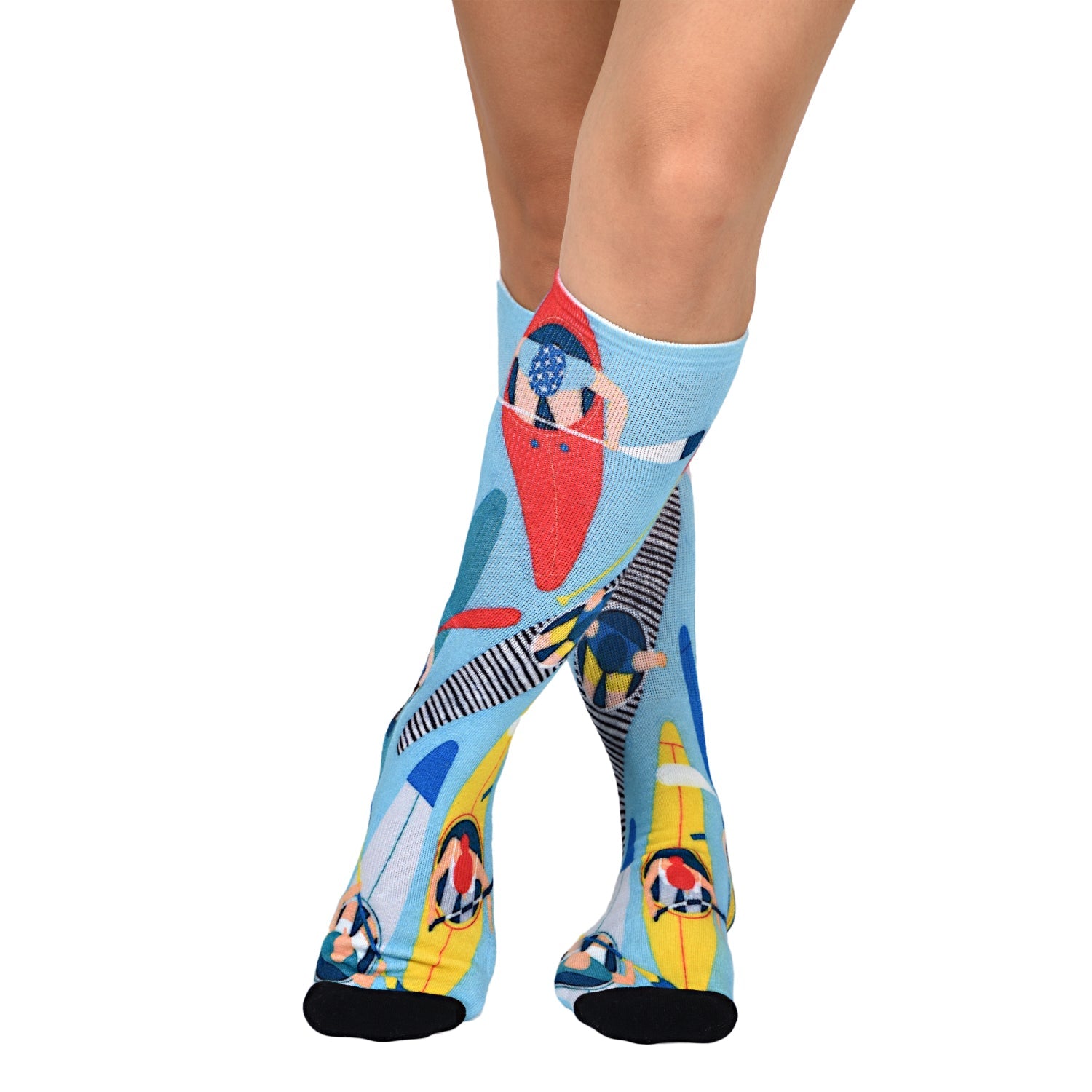Men & Women's CoolMax Knee-High Socks, Nature Inspired Collection for Men & Women Eco-Friendly Knee High Socks - Wear Sierra
