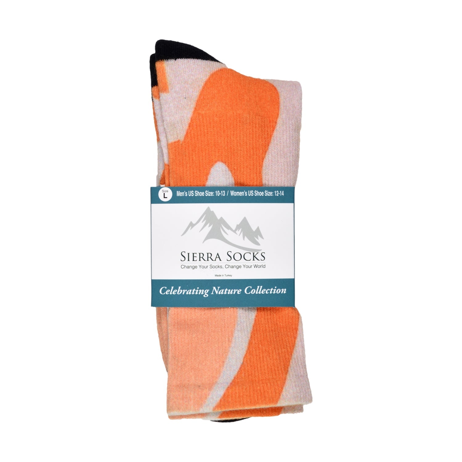 Men & Women's CoolMax Knee-High Socks, Nature Inspired Collection for Men & Women Eco-Friendly Knee High Socks - Wear Sierra