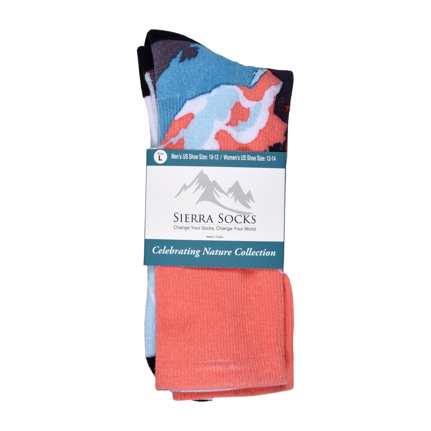 Men & Women's CoolMax Knee-High Socks, Nature Inspired Collection for Men & Women Eco-Friendly Knee High Socks - Wear Sierra